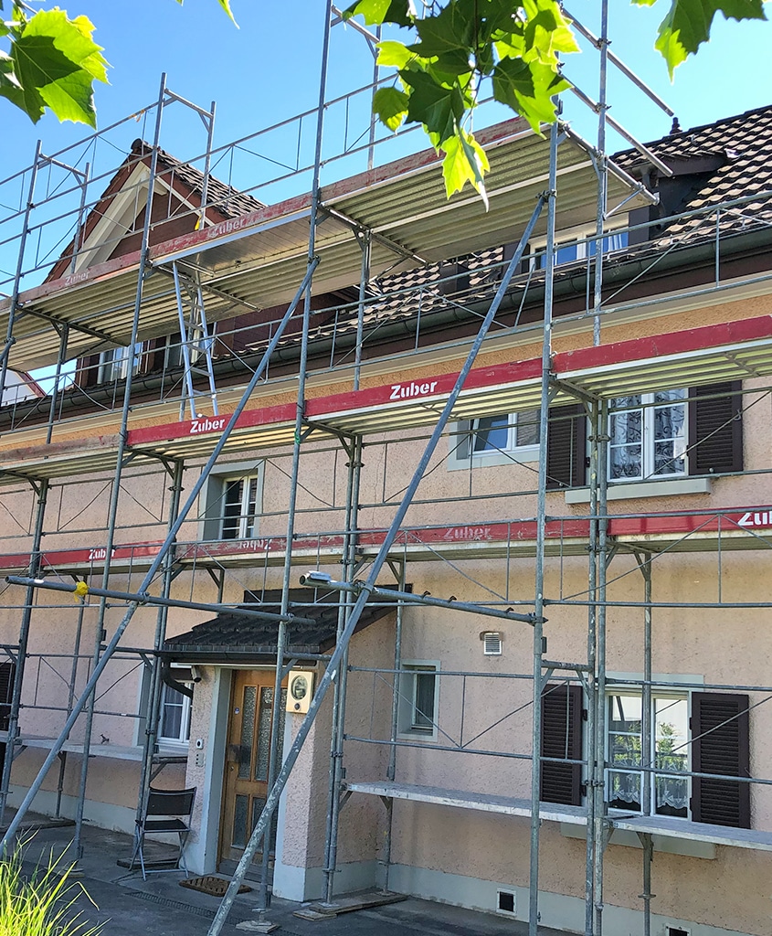MFH Fassadenrenovation Lerchenbergstrasse